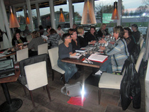 Yhdysjäsenilta ravintola Huilissa 18.10.2011.